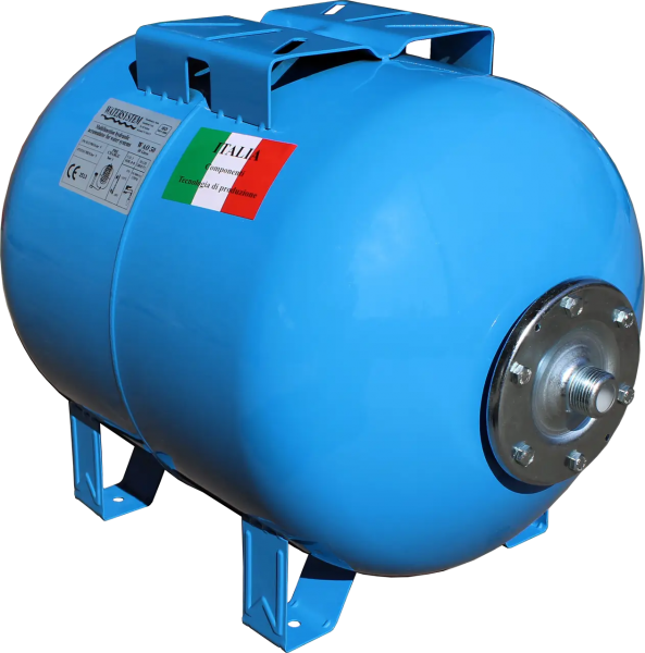 Гідроакумулятор WATERSYSTEM WAO 50 л (горизонтальний)